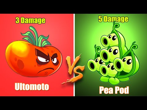 Plants Vs Zombies 2 Arena - Pea Pod Vs Ultomato
