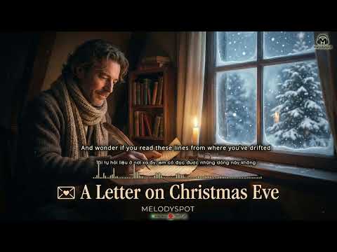 💌 A Letter on Christmas Eve – Melodyspot | Emotional & Sad Christmas Ballad (Official Lyric Video)