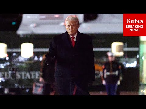 Video | President Trump Returns To The White House After Event In Pennsylvania
