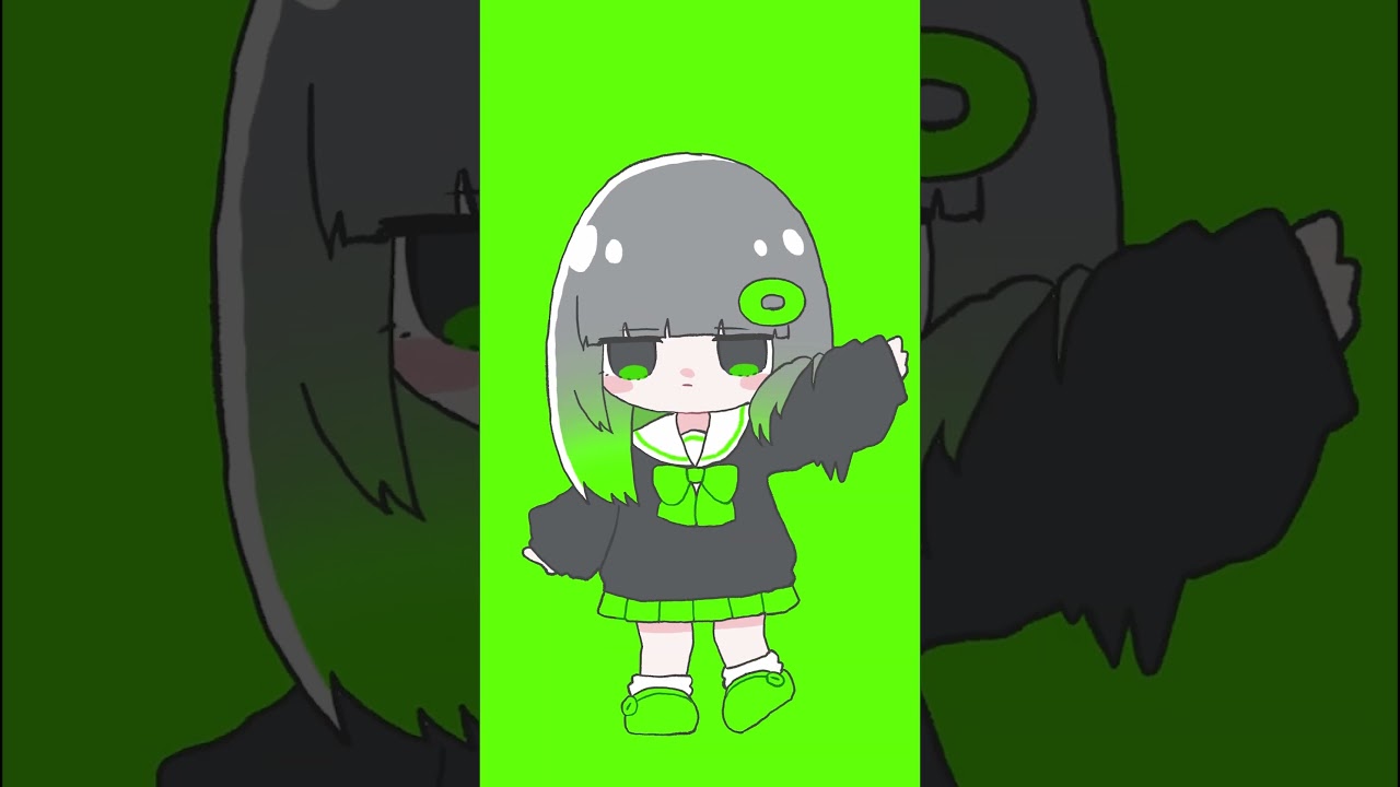 ケンチャナ💚 #ウリノツブヤキ #アニメーション #アニメーションダンス