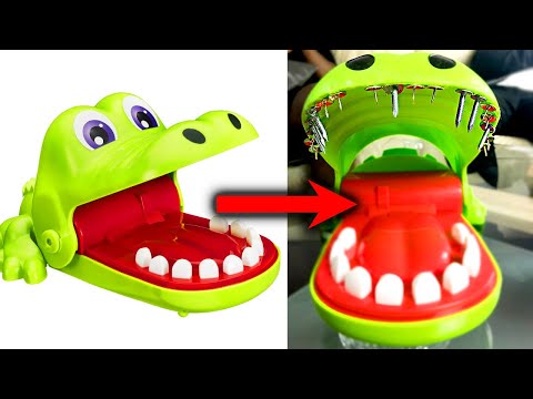 Making an EXTREME CROCODILE DENTIST (TGFBRO)