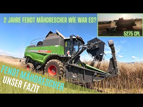 Fendt Mähdrescher! Unser Fazit nach zwei Jahren... Wie gut ist er? 🌾🌾🌾