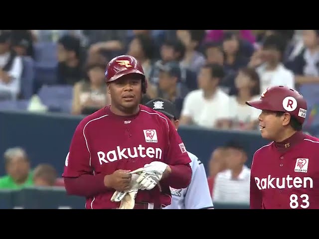 【1回表】イーグルス・ジョーンズ、2試合連続のタイムリーヒットで幸先よく先制!! 2014/8/24 Bs-E