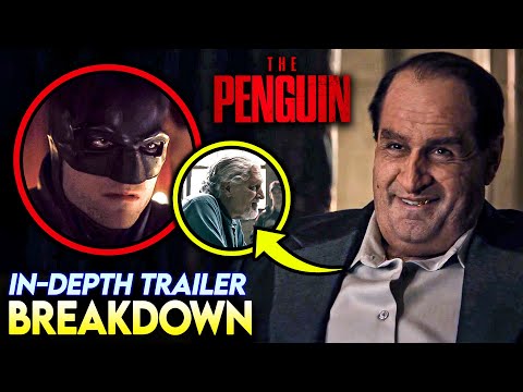 THE PENGUIN Teaser Trailer IN-DEPTH Breakdown - Arkham, BATMAN, Plot Details & MORE!!