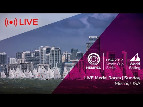 LIVE | Medal Races | Hempel World Cup Series Miami 2019 | Sunday 3 February
