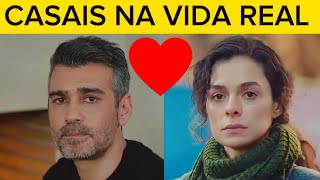 Casais na VIDA REAL de Força de Mulher ( Bahar e Sarp São namorados na vida real? kadin