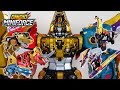 Emperor Too Big Five Dinosaurs Combine Dino Emperor Miniforce Dinoid Warrior