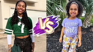 Ayla Faith Prince VS Amyah Bennett Natural Transformation 🌟 2025 | From 0 To Now