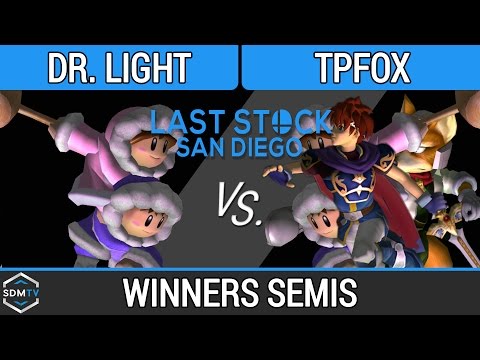 LSSD 90 - Dr. Light (ICs) vs. TpFox (Fox/Roy/ICs) - SSBM Winners Semis - Smash Melee