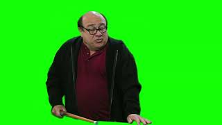 Frank Reynolds "you're gonna have to turn a trick or two" green screen