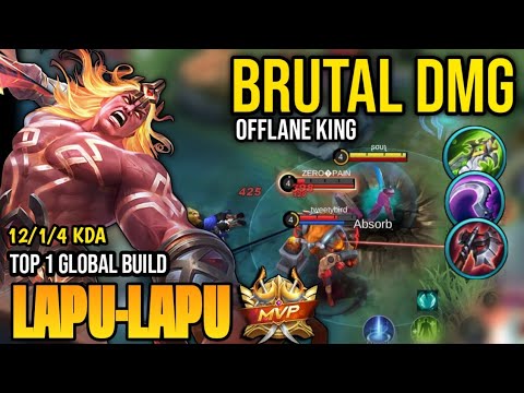 LAPU-LAPU BEST BUILD 2022 | BUILD TOP 1 GLOBAL LAPU-LAPU GAMEPLAY | MOBILE LEGENDS ✓