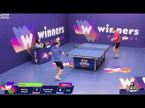 WINners CUP table 2  26.11 Maliuk Sergei - Kuzmenko Dmitrii  17:00