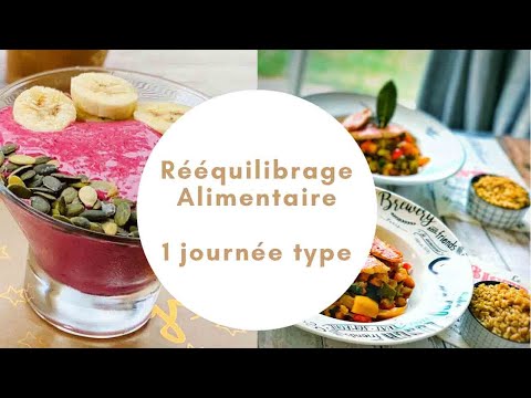 Rééquilibrage alimentaire -Menu:Rouget et légumes à la provençale  Smoothie bowl