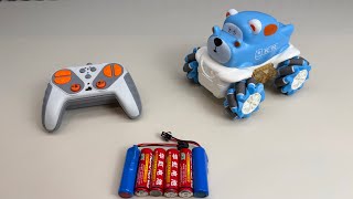Download lagu Unboxing RC Nezha rolling car, RC stunt drift racing car, RC mini RV, RC pet stunt car mp3