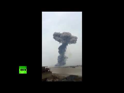 Huge explosion at Chinese chemical plant in Yancheng:  'Exact situation is still unclear'