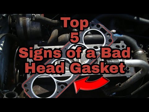 Top 5 Signs Of A BAD HEAD GASKET