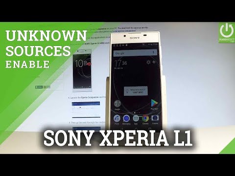 How to Allow Apps from Unknown Sources on SONY Xperia L1