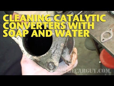 Cleaning Catalytic Converters With Soap and Water -EricTheCarGuy Video