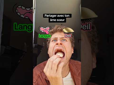 #pov : Partager ta langue avec ton âme soeur 🤣😱 #shorts #comedy #acting #humour #video #xyzbca #fun