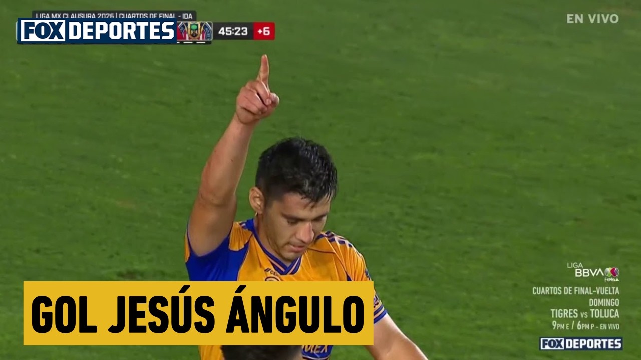 😤 GOL Jesús Ángulo | Tigres 1-1 Chivas | Cuartos de Final Ida | Clausura 2026 | Liga MX