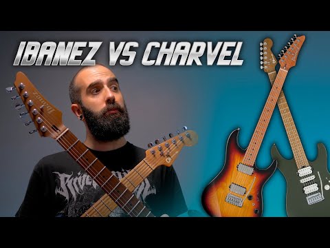 Charvel DK24 vs Ibanez AZ - Metal Comparison