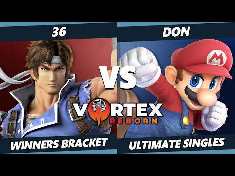 Vortex Legends 8 - 36 (Richter) Vs. Don (Mario) SSBU Ultimate Tournament