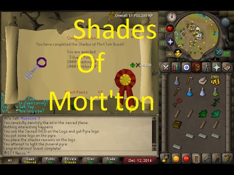 OSRS Quests - Shades of mort'ton