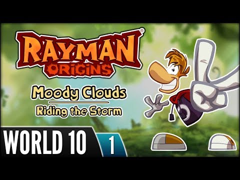 Rayman Origins (PS3) - World 10 - Level 1 - Riding the Storm