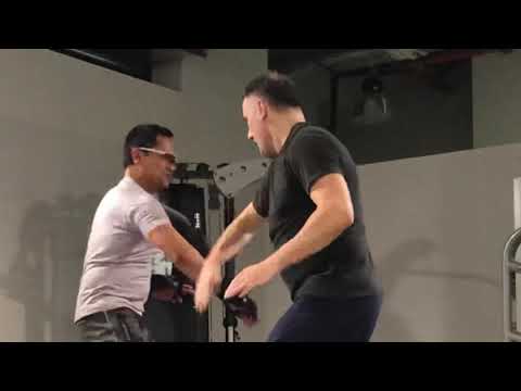 FIlipino martial arts Empty hand to hand  flow drill workout