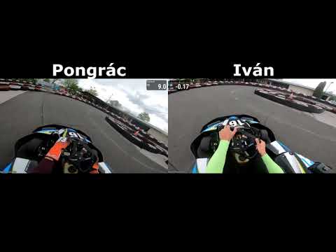 Bartha Pongrác vs Szána Iván - Vác retro pályavonal - 2021-05-14