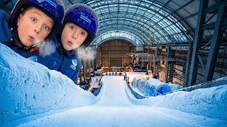 We Can't Believe This Snow Park Exists INDOORS ❄️