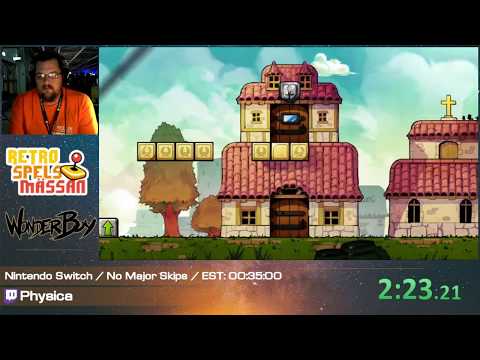 DreamHack Winter 2018 Speedruns - Wonder Boy: The Dragon's Trap (No Major Skips) by Physica