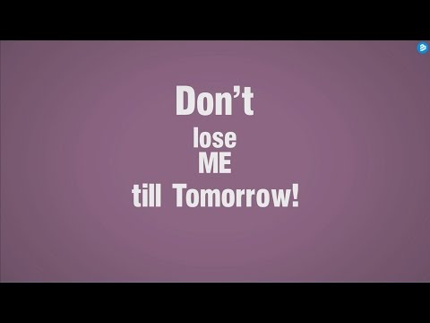 DJ F.R.A.N.K Feat. Craig Smart – Don’t Lose Me Till Tomorrow (Official Lyric Video) (HD) (HQ)