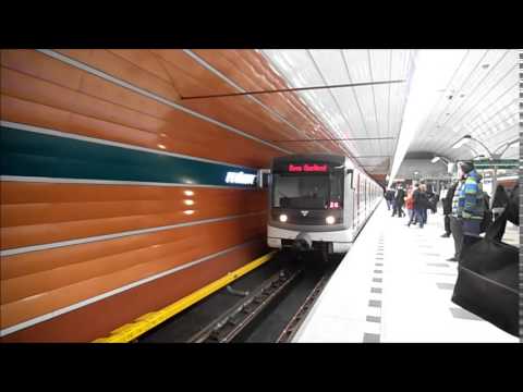 Prodloužený úsek pražského metra trasy A