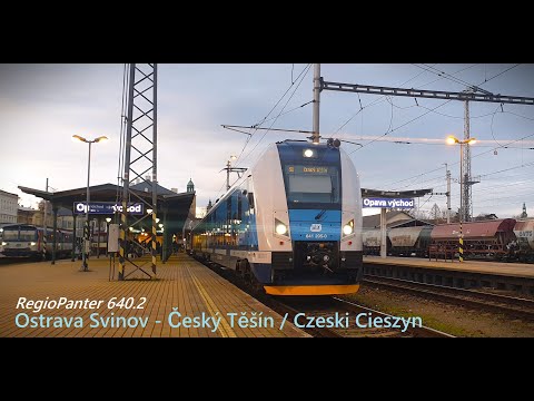 Ostrava Svinov - Český Těšín / Czeski Cieszyn // Cabview //