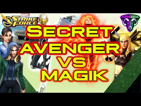 Secret Avenger vs Uncanny Magik - Warcounter - Marvel Strike Force -  MSF