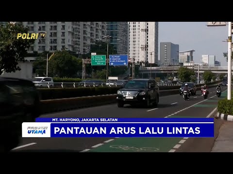 NTMC POLRI - PANTAUAN ARUS LALU LINTAS SORE 23/07/2025