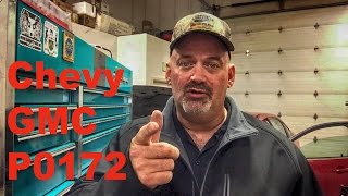 Chevy GMC Code P0172