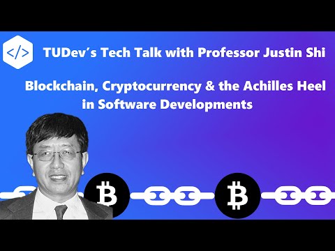 , title : 'Justin Shi: Blockchain, Cryptocurrency and the Achilles Heel in Software Developments'