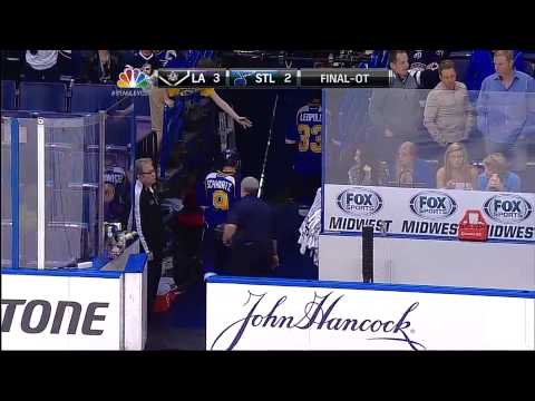 VOYNOV Scores In OT vs BLUES. PO 08.05.2013