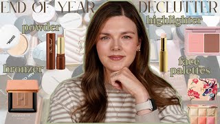 Makeup Collection DECLUTTER! Bronzer, Powder, Highlighter & Face Palettes