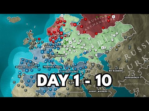 Austria-Hungary Ep. 1 | ALL-IN Attack on Day 1?! | Supremacy 1914