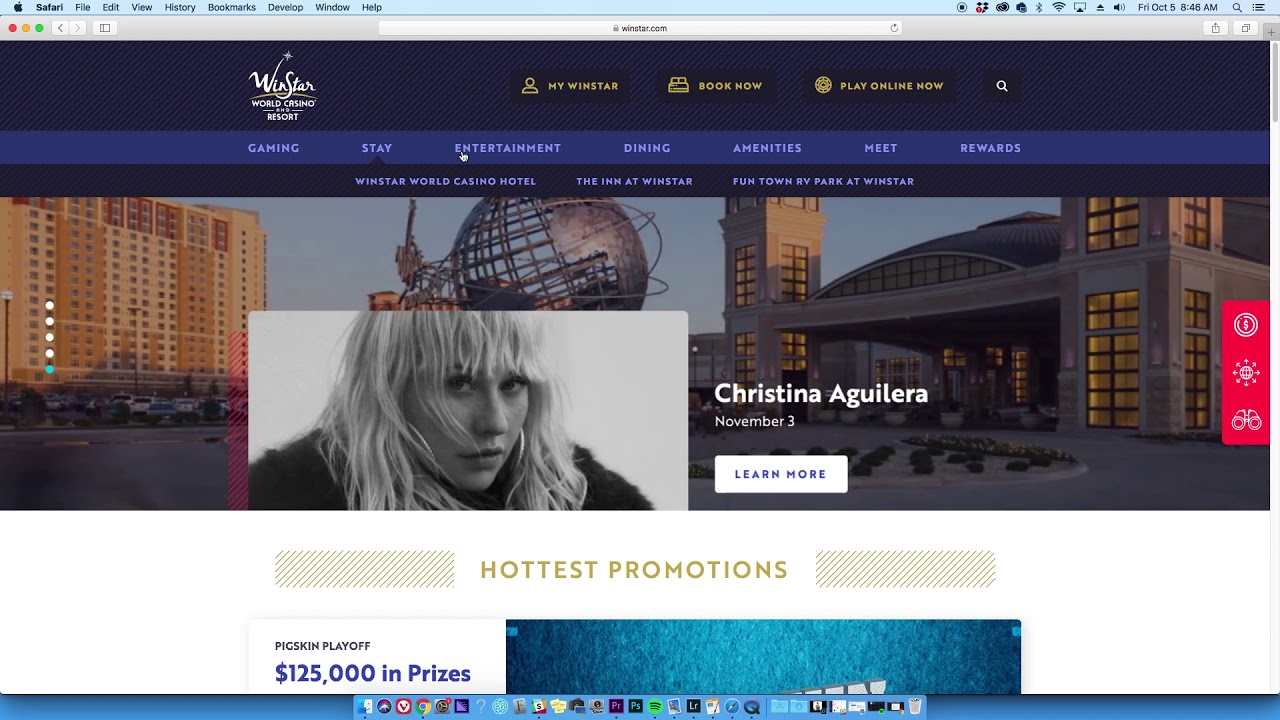 How To: WinStar Website