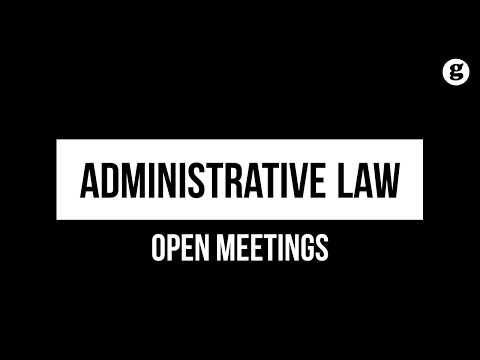 Open Meetings