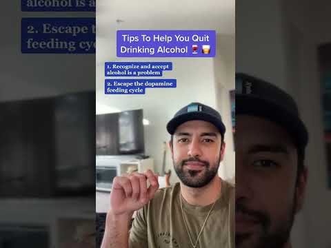 Tips to help you quit drinking alcohol! #stopdrinking