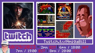 10/29/2023 PART 1 of 2: Lots of New Commodore Amiga Games, Amiga News, Demos, Halloween Games