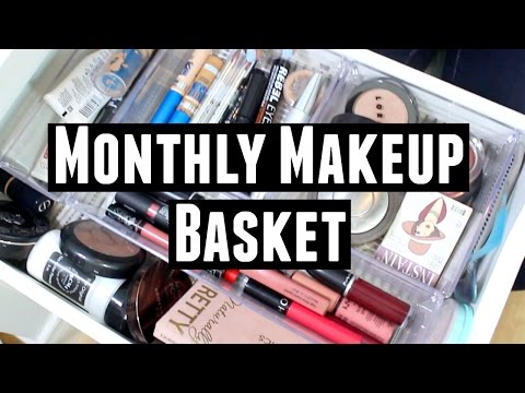 Monthly Makeup Basket | samantha jane Video