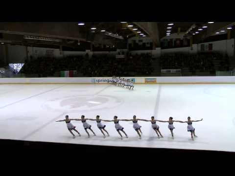 Spring Cup 2013 - Team ICE DIAMONDS - ITA - Adv.Novice FP