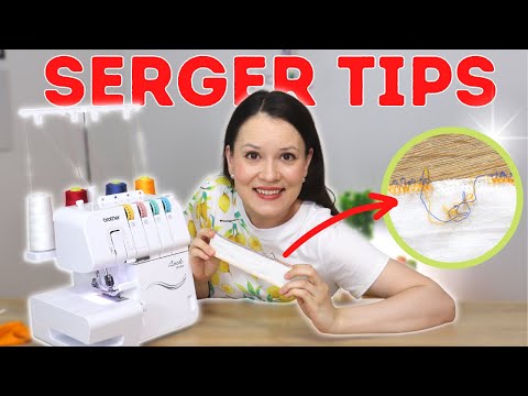 13 serger tips to grow you CONFIDENCE and get over FEAR!