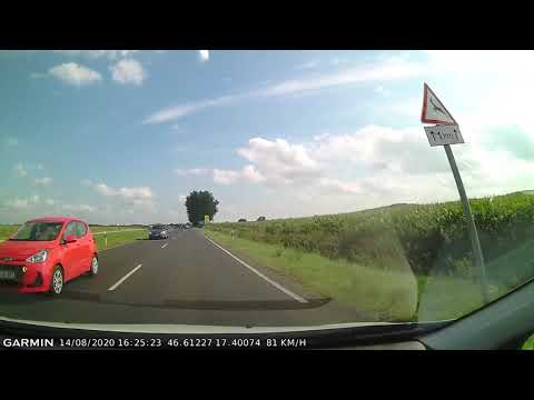 DRIVE #1256: Keszthely-Böhönye (Hungary) (timelapse 4x) *Read Description*